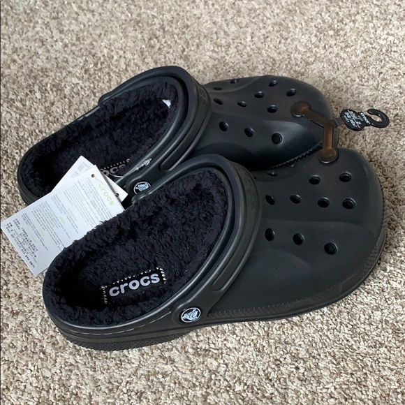 crocs fleece lined womens